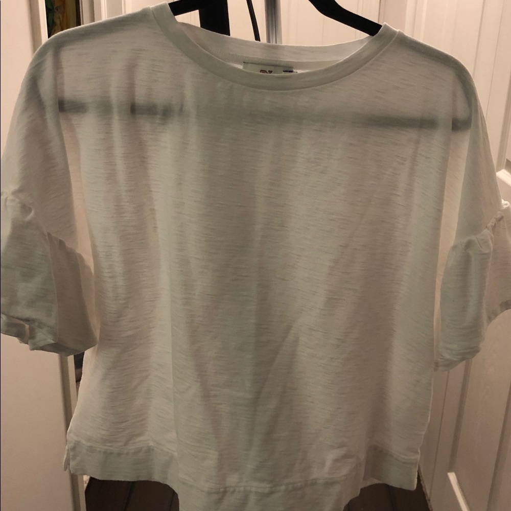 Flutter sleeve top